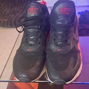 Nike Air Presto Black with Red Accents